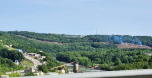 Remains found in wooded area being cleared for bridge project
